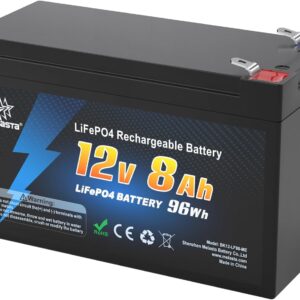 12V 8Ah Batería de Litio Batería