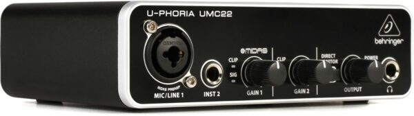 Best Price Square USB Audio Interface UMC22 by BEHRINGER