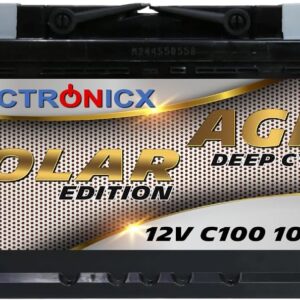 Batería Solar 12V 100AH Electronicx