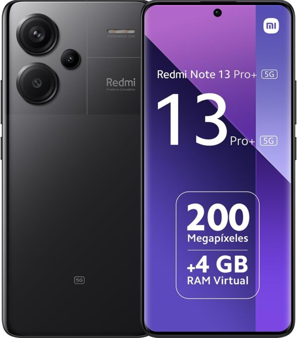 Xiaomi Redmi Note 13 Pro+ 5G - Smartphone de 8+256 GB, Panta...