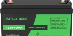 DATOUBOSS Batería 12V 100Ah LiFePO4