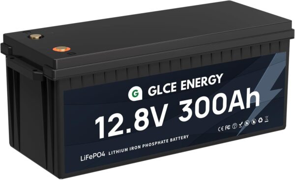GLCE ENERGY 12V 300Ah LiFePO4 Batería.