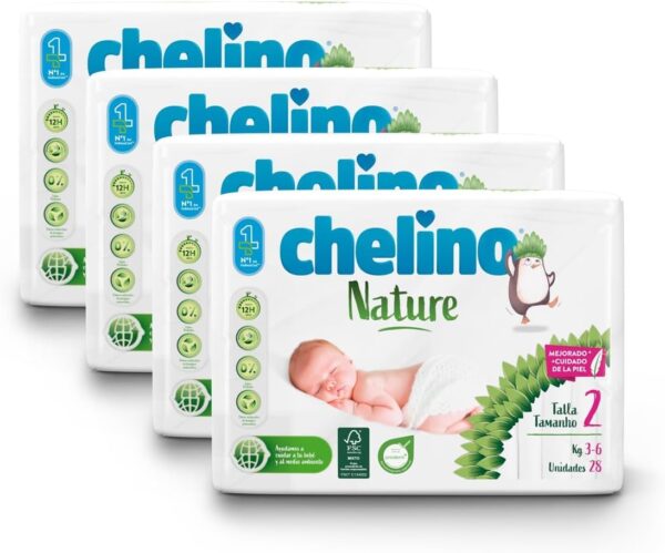 Pack ahorro Pañales T2 3-6 kg Chelino...