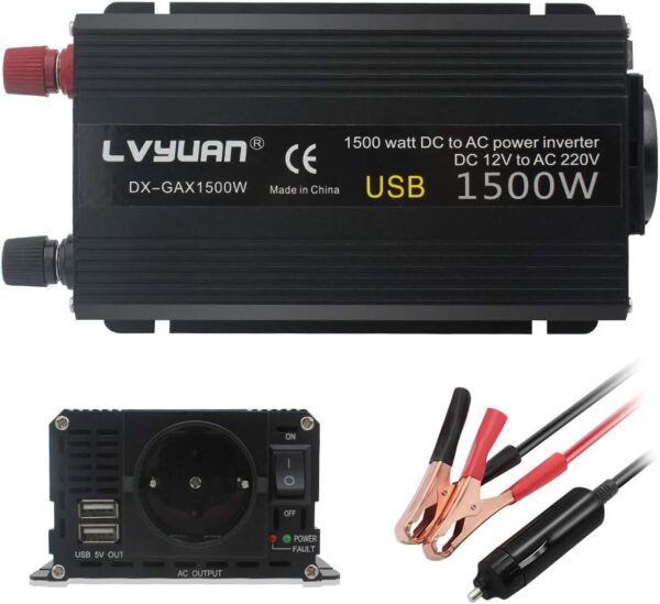 Cantonape 700W Inversor de Corriente...
