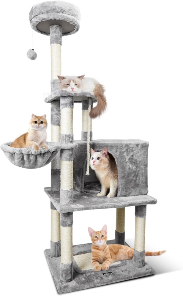 Nobleza Cat Tree 148cm, Árbol Rascador...