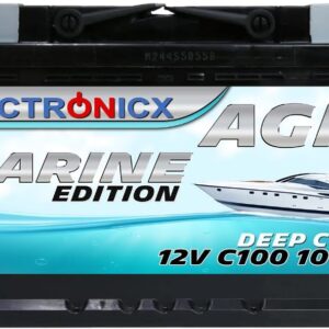 Electronicx Bateria solar AGM 12v 100ah