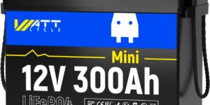 Batería de litio LiFePO4 de 12 V y 300