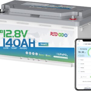 Redodo Bluetooth Batería Litio 12V... Redodo Bluetooth Batería Litio 12V