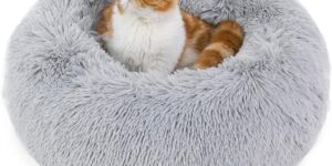 Bedsure Cama Gato Antiestres Invierno -