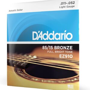 D'Addario Juego de cuerdas para Guitarra Acustica. EZ910 de