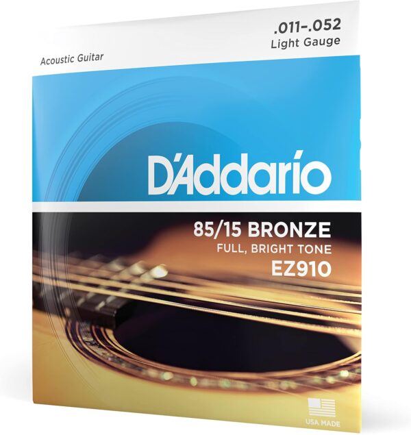 D'Addario Juego de cuerdas para Guitarra Acustica, EZ910 de ...