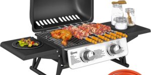 Outsunny Barbacoa de Gas con 2