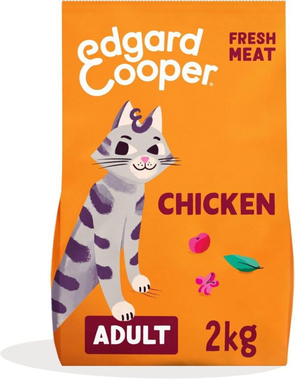 Edgard & Cooper Comida Gatos Adultos,...