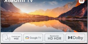 Xiaomi TV A 2025 32" - Smart TV HD HDR. Google TV. Control p
