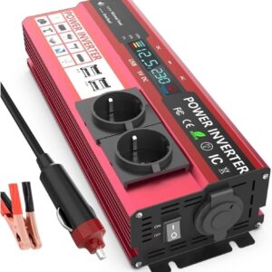 XRUKGUO Inversor Onda Pura 12 V A 220 V... XRUKGUO Inversor Onda Pura 12 V A 220 V