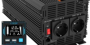 EDECOA Inversor 12v 220v 3000w