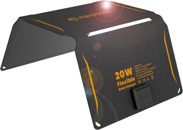 FlexSolar Cargador de Panel Solar