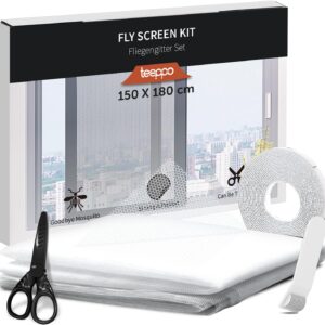 teeppo Mosquitera para ventanas de 150