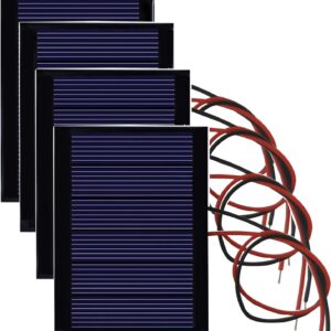 RUNCCI-YUN 4pcs 3 V. 65 x 48 mm Micro