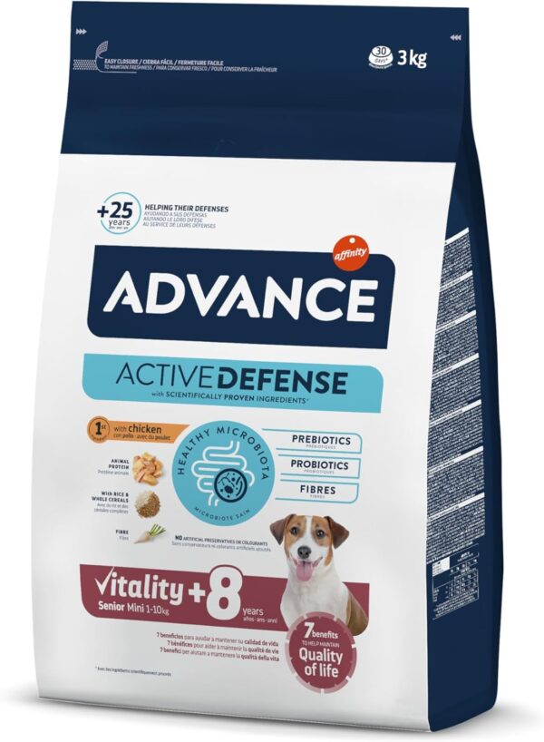 Advance Mini Senior, Pienso para Perros...