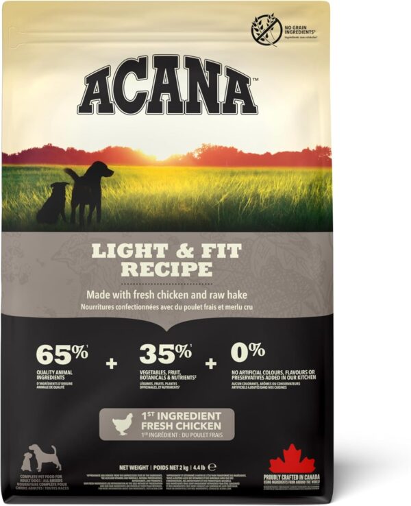 ACANA LIGHT & FIT comida para perro...