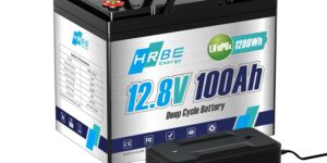 HRBEENERGY 12V 100AH LiFePO4 Batería.