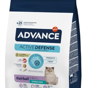 Advance Cat Hairball Sterilized. Pienso