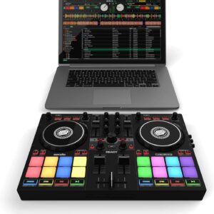 Reloop Ready Controladora de DJ compacta de 2 reproductores
