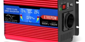 ETREPOW Inversor 12v 220v Onda Pura