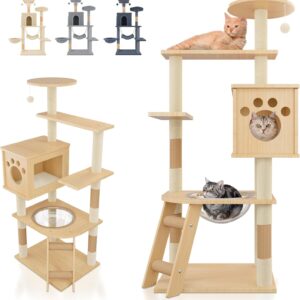 JUPPLIES Rascador para Gatos 141cm -