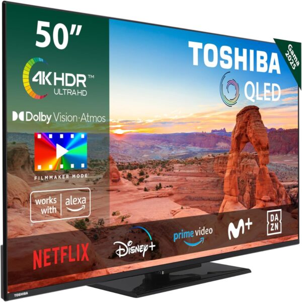Toshiba Smart TV 50QV3463DG 4K Ultra HD QLED 50"