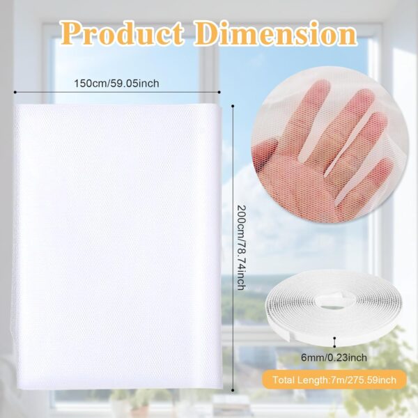 TNOMSNO Mosquitera Ventana. 150 x 200