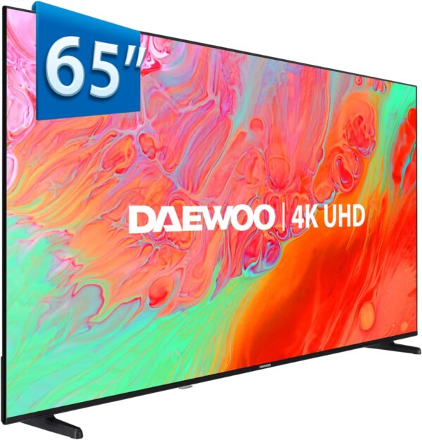 Daewoo 65DM65UV Smart TV 4K UHD 65 Pulgadas, sin Marcos, HDR...