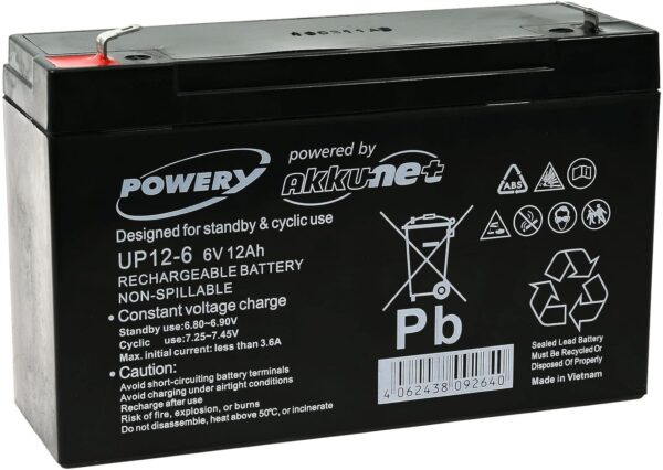 Powery - Batería de Gel para