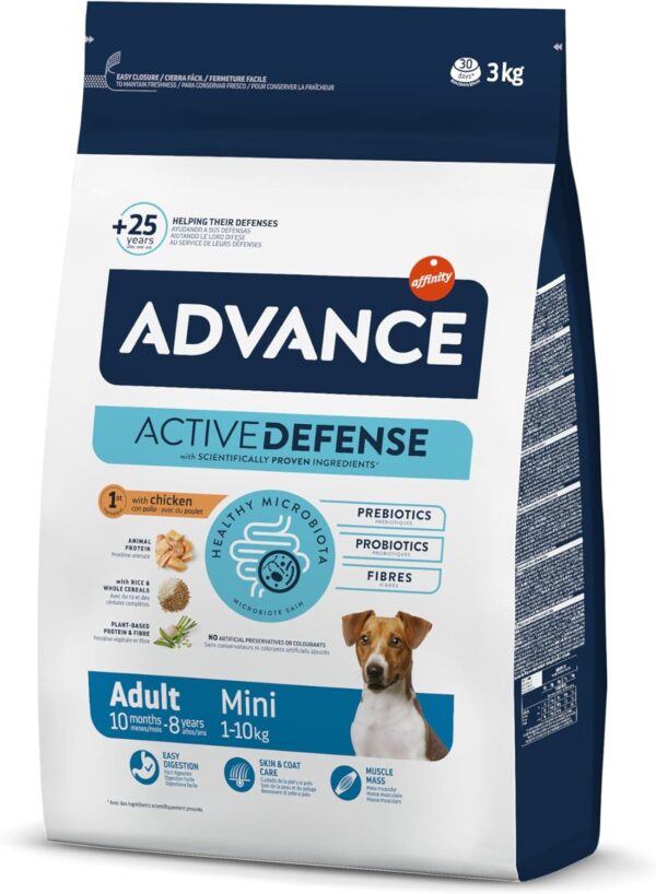 Advance Mini Adult Chicken, Pienso para...