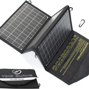camping solar charger telefono 21W