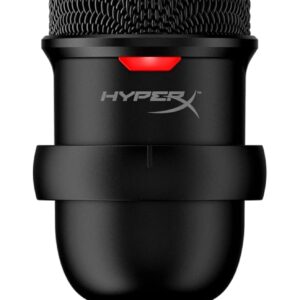 HyperX SoloCast – Micrófono de condensador USB para juegos.