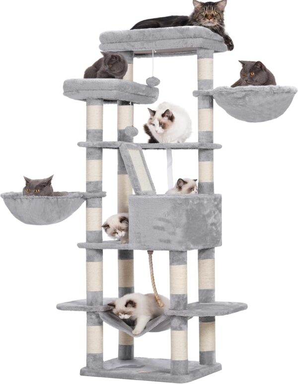 Heybly Rascador para Gatos, Árbol para...
