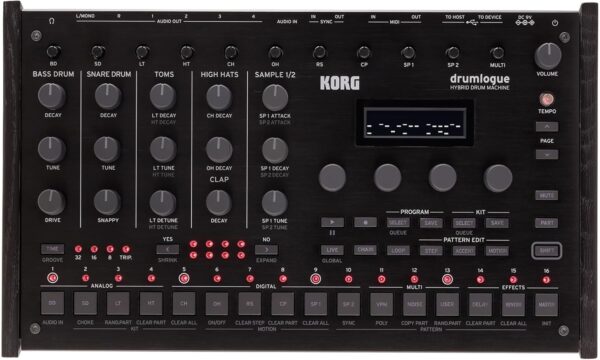 KORG Drumlogue - Caja de ritmos híbrida analógica/digital - ...