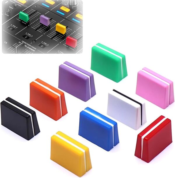 Niuhong 9 Pcs Tapas Atenuador Colores Perillas Deslizantes M...