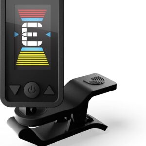 71eGojrnvVL._AC_SL1500_.jpg D'Addario Afinador de Guitarra - Eclipse Headstock Tuner - A