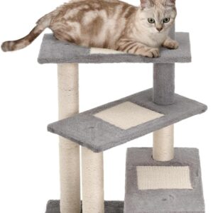 71eXCYoDv5L._AC_SL1500_.jpg PawHut Rascador para Gatos Árbol