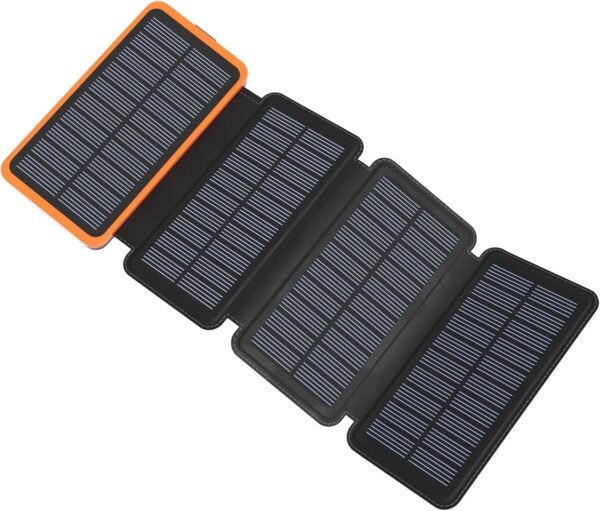 BRENCIL Power Bank Solar 27000mAh -...