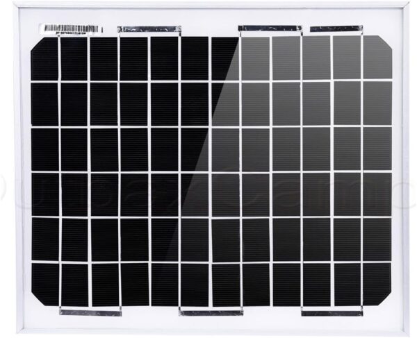 NUZAMAS 10W 12V Panel Solar Cargador De...