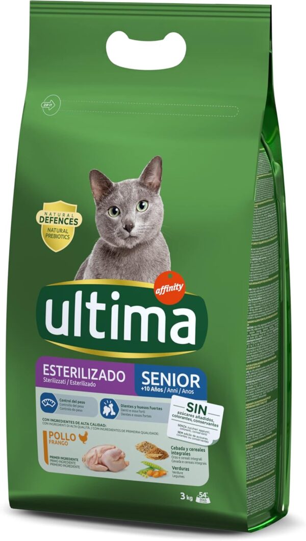 Ultima Esterilizado Senior Pollo,...