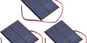 Mini Panel Solar. 3 Piezas Polisilicio