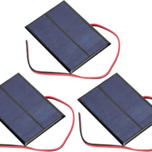 Mini Panel Solar. 3 Piezas Polisilicio