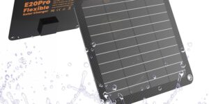 FlexSolar Cargador de panel solar de 20