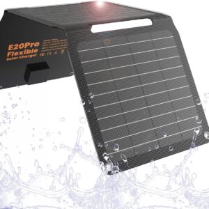 FlexSolar Cargador de panel solar de 20