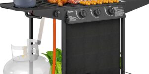 Outsunny Barbacoa de Gas BBQ Gas con